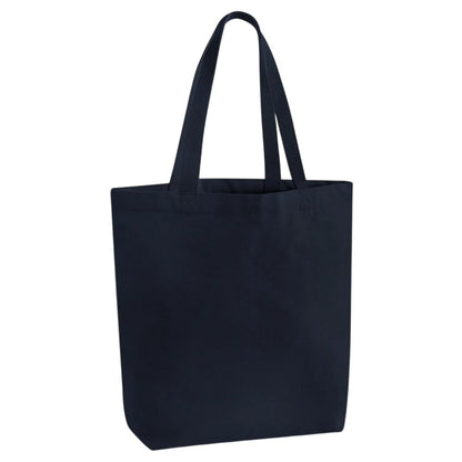 French Navy - Back - Westford Mill Heavy Canvas Tote Bag