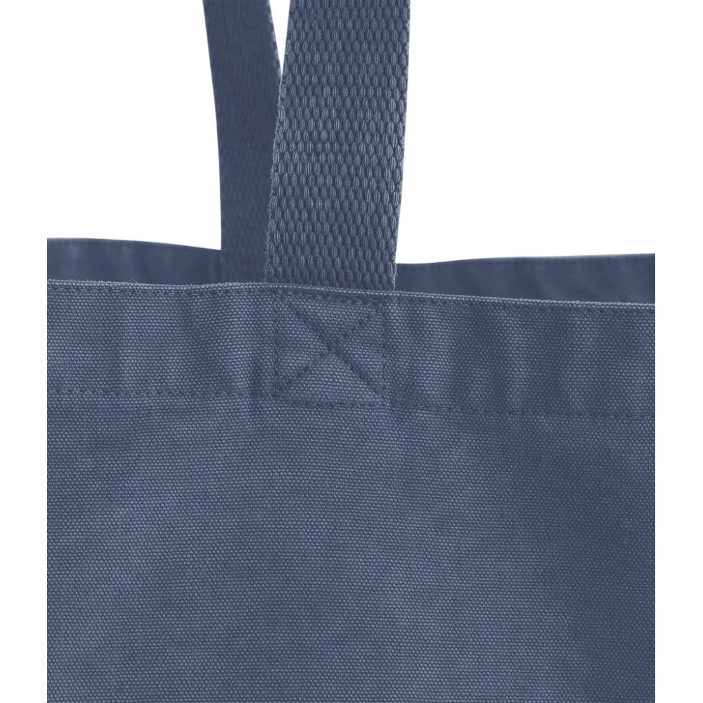 Vintage Denim - Side - Westford Mill Garment Dyed Oversized Tote Bag