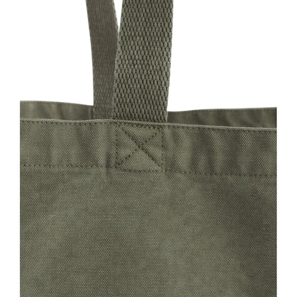 Vintage Moss - Side - Westford Mill Garment Dyed Oversized Tote Bag