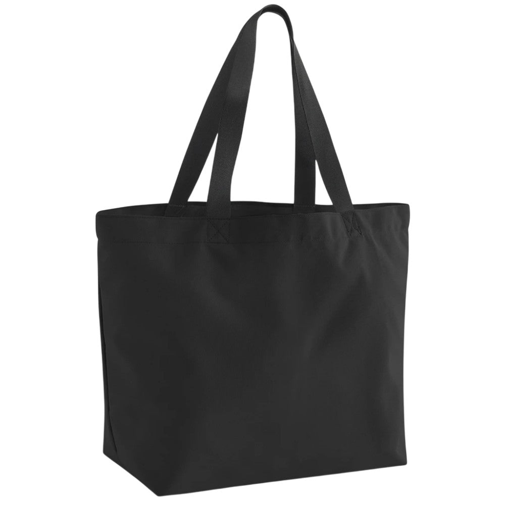 Black - Back - Bagbase Original Tote Bag