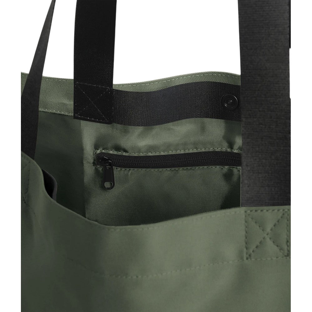 Pine Green - Side - Bagbase Original Tote Bag