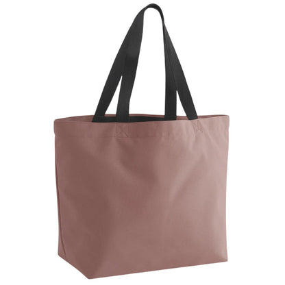 Rose Pink - Back - Bagbase Original Tote Bag