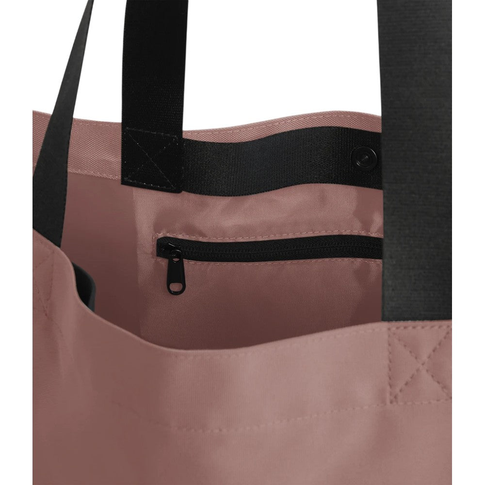 Rose Pink - Side - Bagbase Original Tote Bag