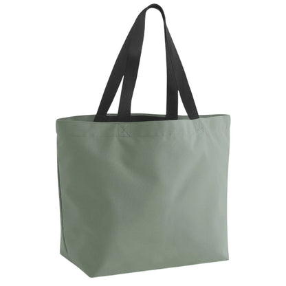 Dusty Green - Back - Bagbase Original Tote Bag