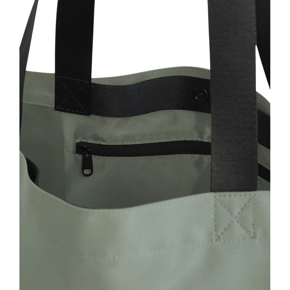 Dusty Green - Side - Bagbase Original Tote Bag