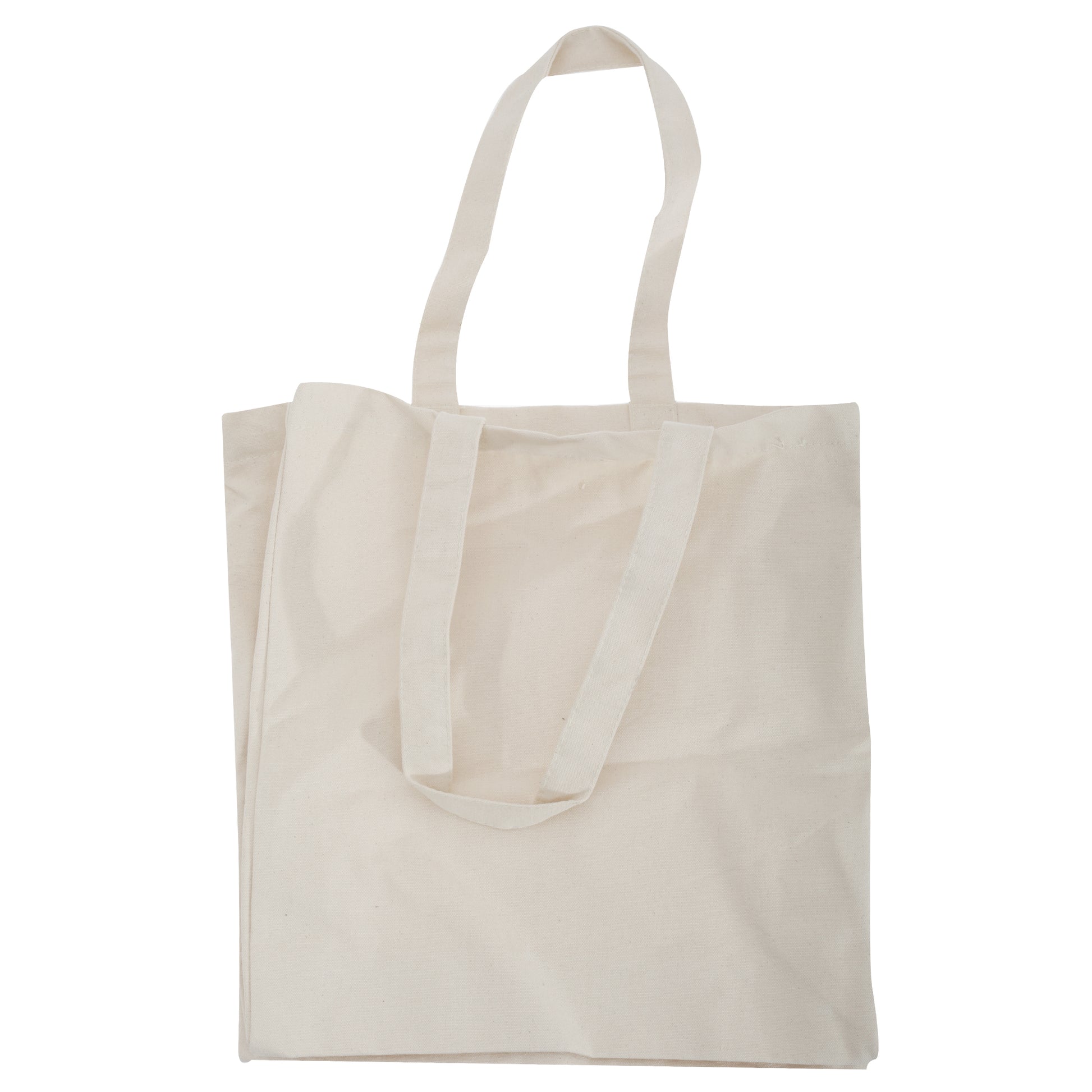 Natural - Front - Quadra Canvas Classic Shopper Bag - 19 Litres