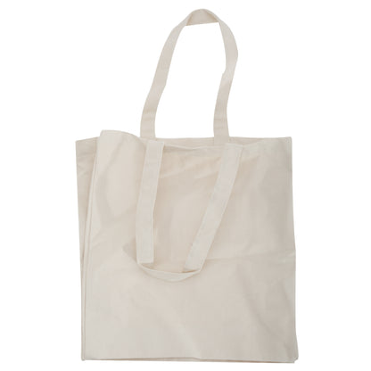 Natural - Front - Quadra Canvas Classic Shopper Bag - 19 Litres