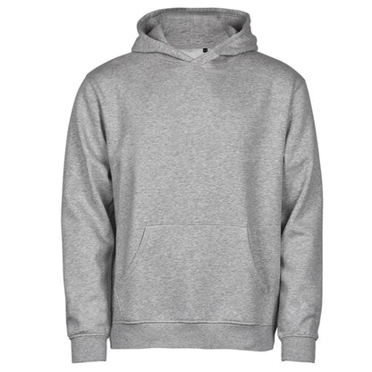Heather Grey - Front - Tee Jays Childrens-Kids Unlabeled Hoodie