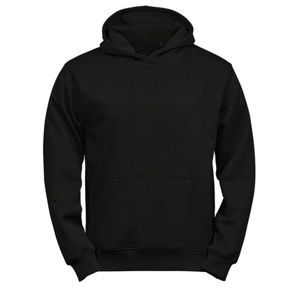 Black - Front - Tee Jays Childrens-Kids Unlabeled Hoodie