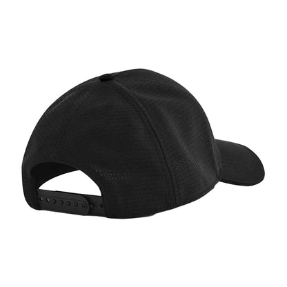 Black - Back - Beechfield Club Baseball Cap