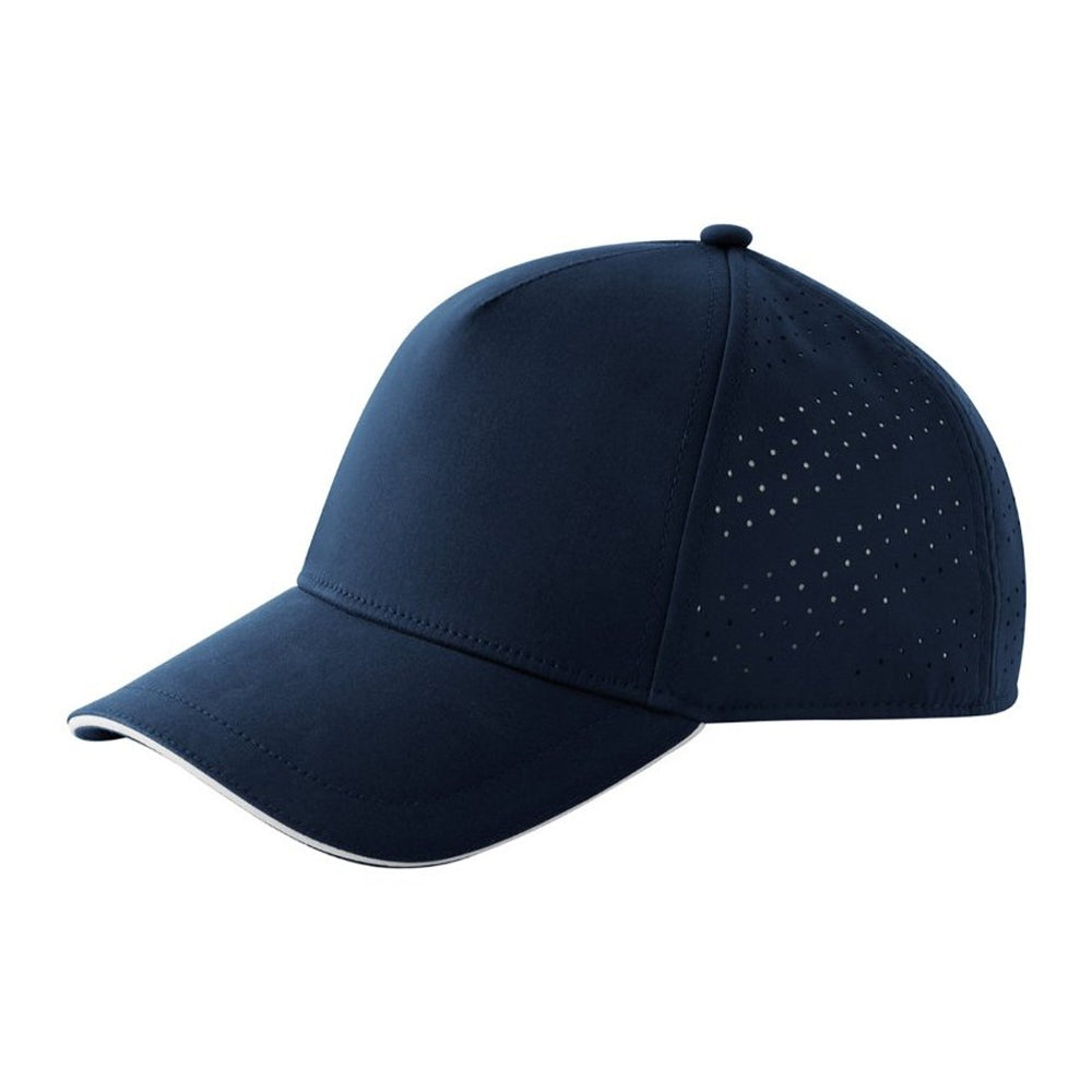 Navy-White - Back - Beechfield Accelerate Baseball Cap