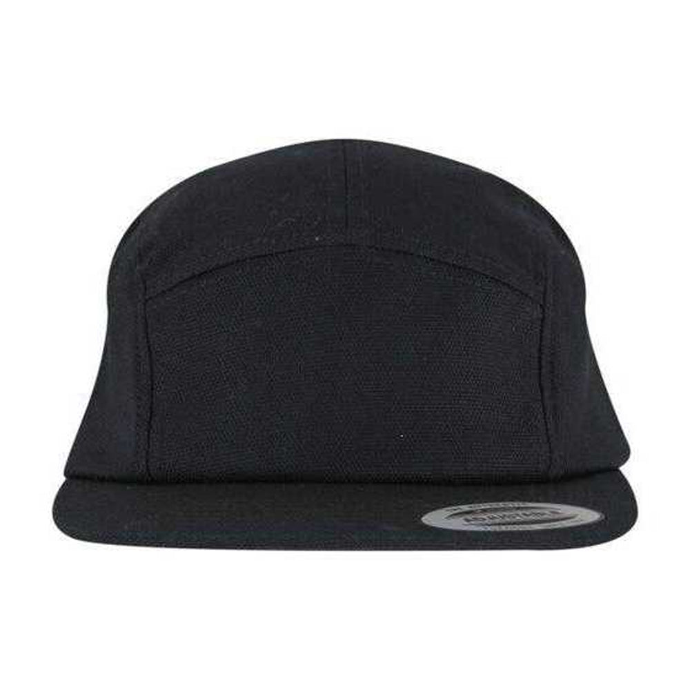 Black - Pack Shot - Flexfit Jokey Canvas Baseball Cap