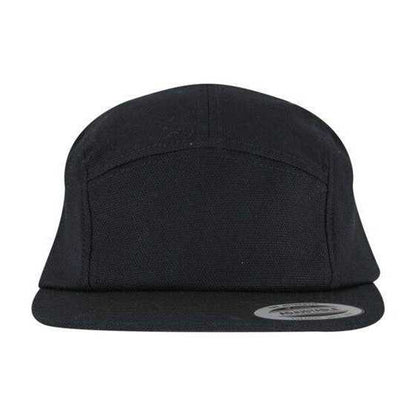 Black - Pack Shot - Flexfit Jokey Canvas Baseball Cap