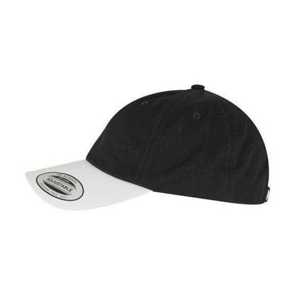 Black-White - Side - Flexfit Classic Two Tone Low Profile Baseball Cap