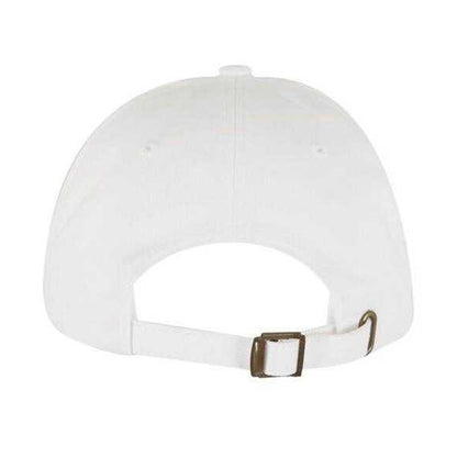 White-Black - Back - Flexfit Classic Two Tone Low Profile Baseball Cap