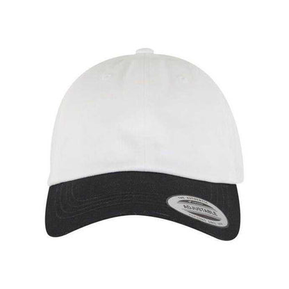 White-Black - Pack Shot - Flexfit Classic Two Tone Low Profile Baseball Cap