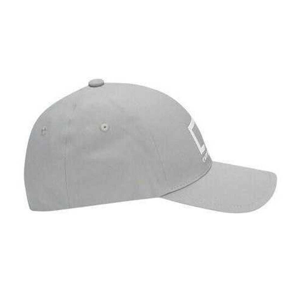 Silver - Front - Cutter & Buck Logo Baseball Cap
