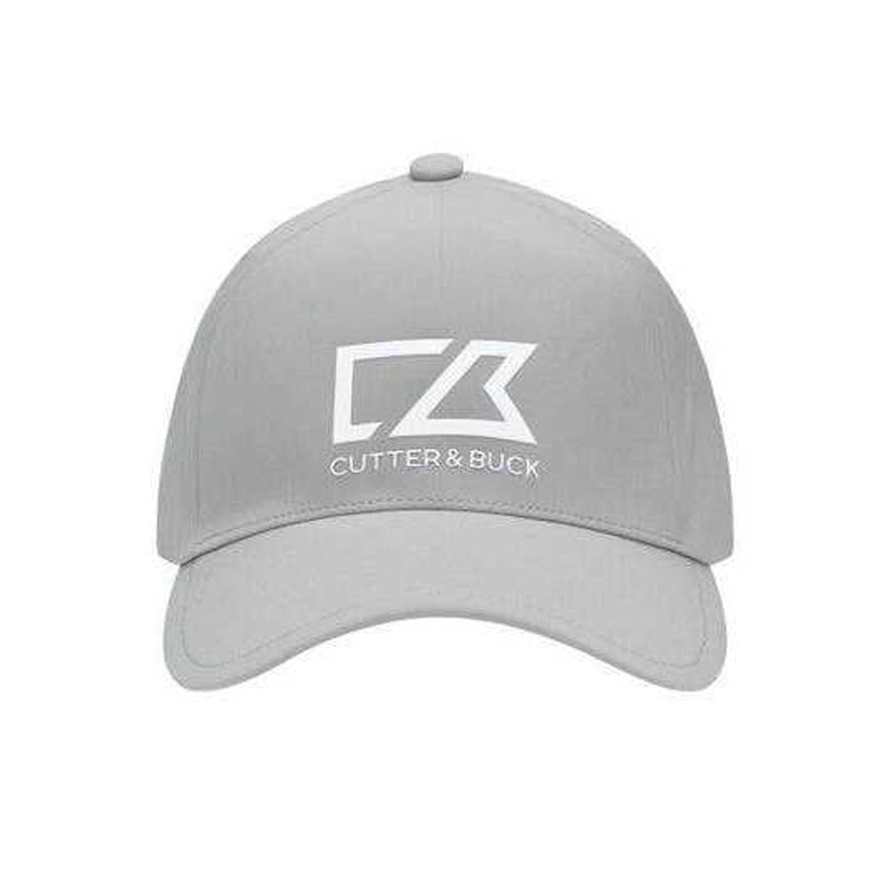 Silver - Lifestyle - Cutter & Buck Logo Baseball Cap