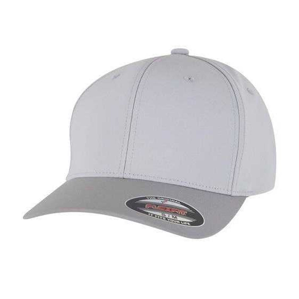Griffin-Wolf Grey - Front - Flexfit Technical Water Repellent Baseball Cap