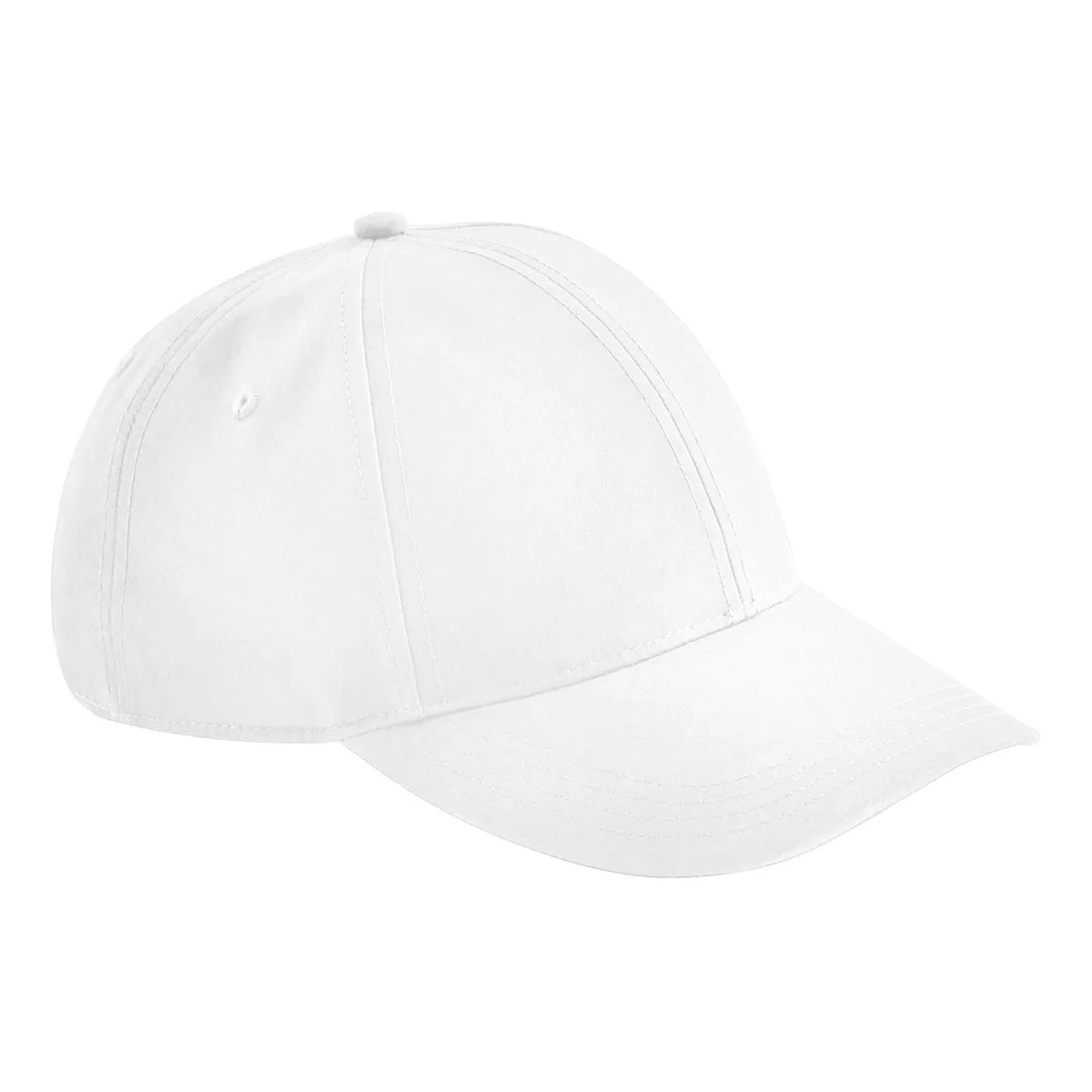 White - Front - Beechfield Lifestyle Water Resistant Baseball Cap