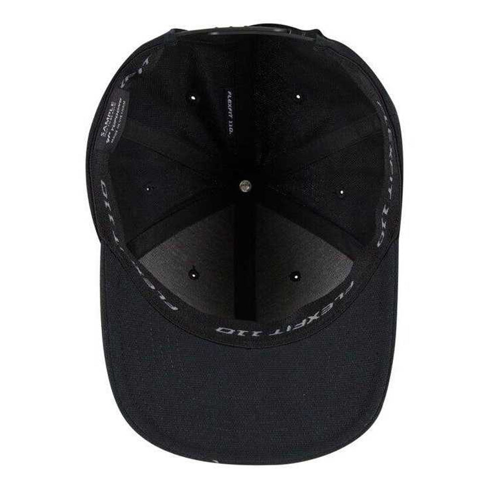 Black - Lifestyle - Flexfit 110 Curved Peak Baseball Cap