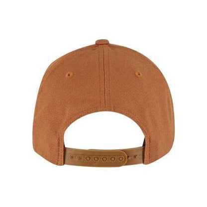 Brown - Back - Flexfit 110 Curved Peak Baseball Cap