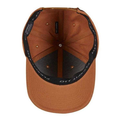 Brown - Lifestyle - Flexfit 110 Curved Peak Baseball Cap