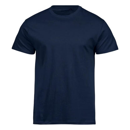 Navy - Front - Tee Jays Childrens-Kids Unlabeled Organic Cotton T-Shirt