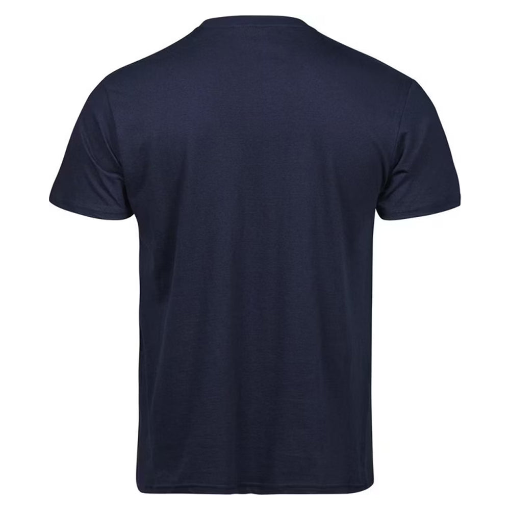 Navy - Back - Tee Jays Childrens-Kids Unlabeled Organic Cotton T-Shirt