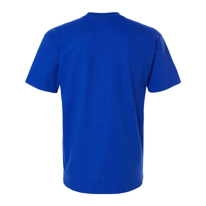 Deep Royal Blue - Back - Gildan Unisex Adult Hammer Maxweight Cotton Blend T-Shirt