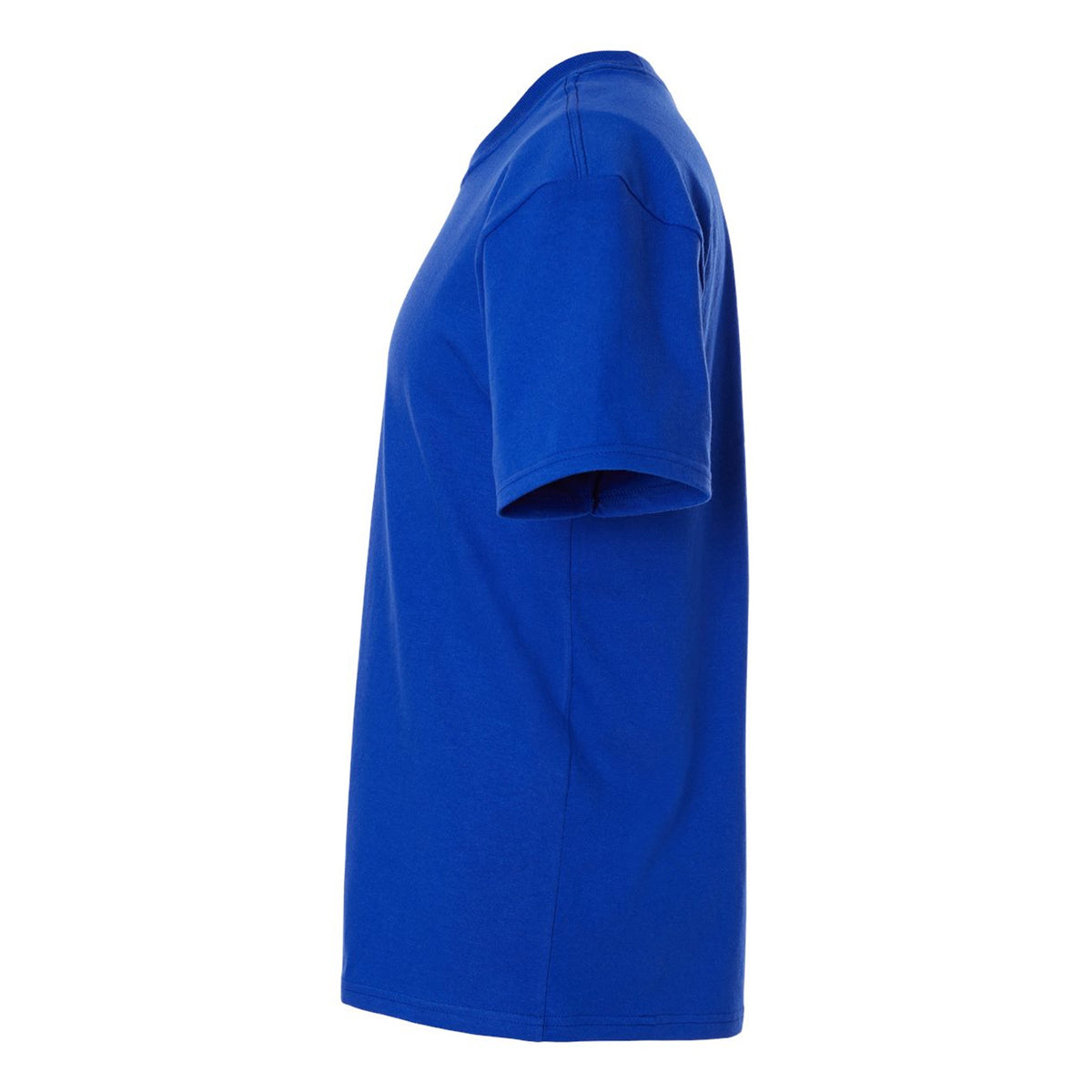Deep Royal Blue - Side - Gildan Unisex Adult Hammer Maxweight Cotton Blend T-Shirt