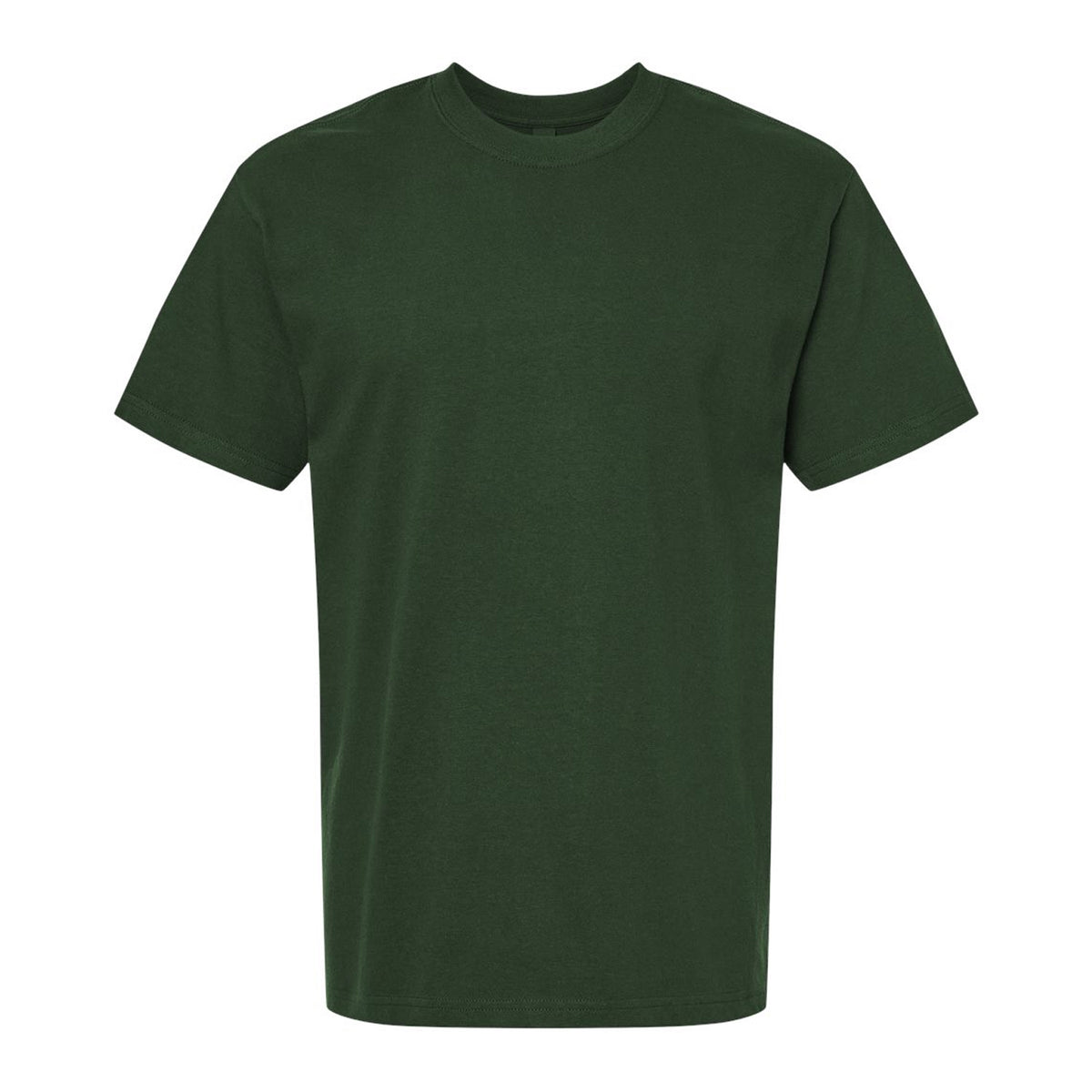 Forest Green - Front - Gildan Unisex Adult Hammer Maxweight Cotton Blend T-Shirt