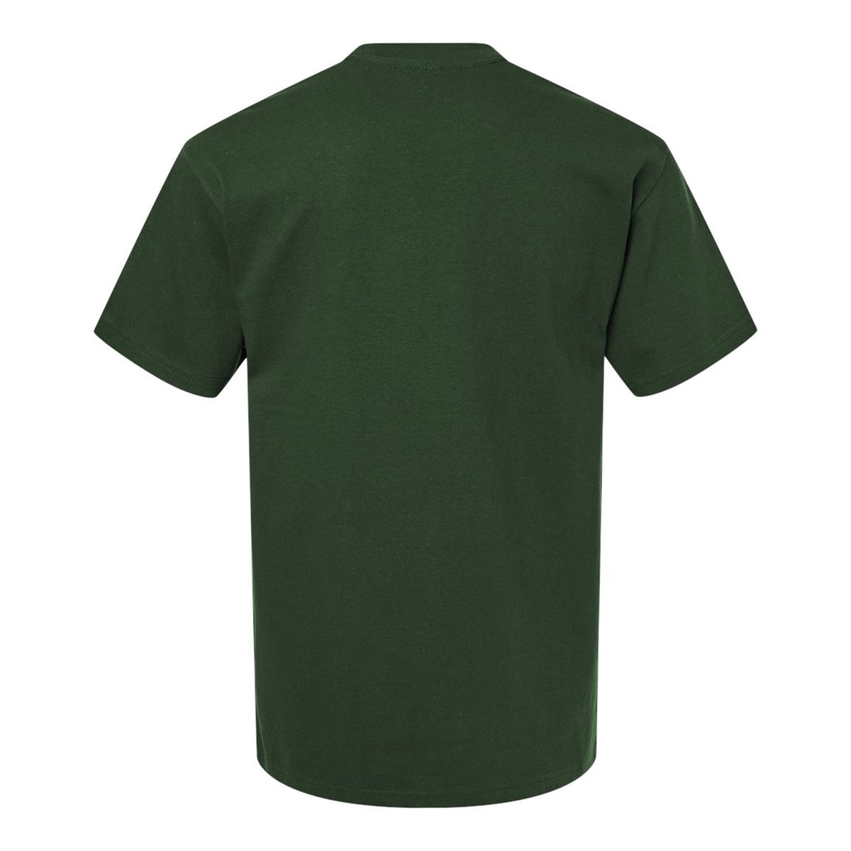 Forest Green - Back - Gildan Unisex Adult Hammer Maxweight Cotton Blend T-Shirt