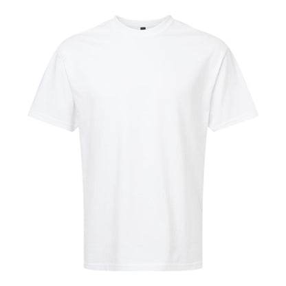 White - Front - Gildan Unisex Adult Hammer Maxweight Cotton Blend T-Shirt
