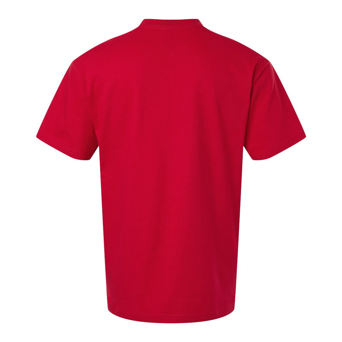 Cherry Red - Back - Gildan Unisex Adult Hammer Maxweight Cotton Blend T-Shirt