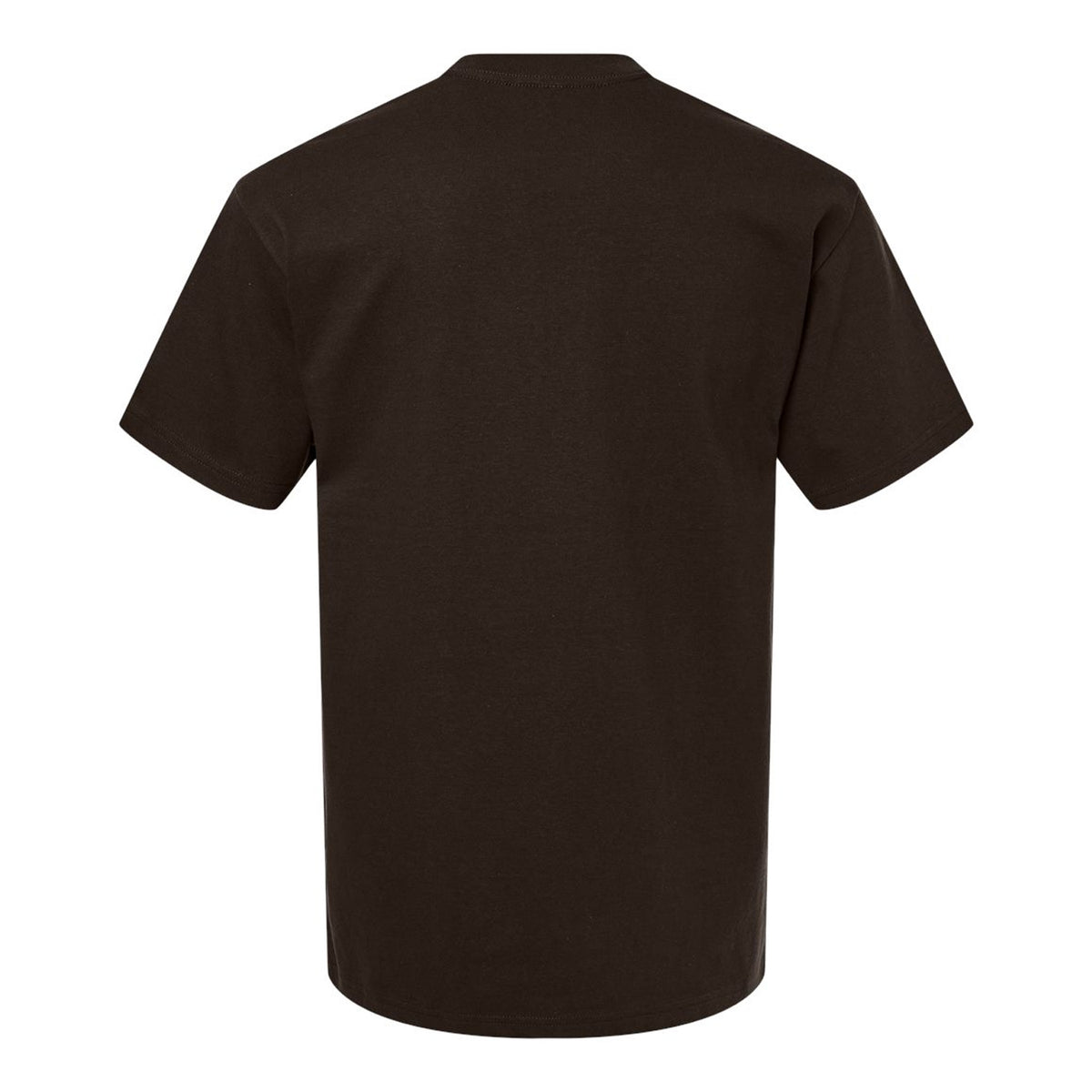 Dark Chocolate - Back - Gildan Unisex Adult Hammer Maxweight Cotton Blend T-Shirt