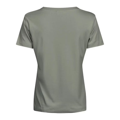 Sage - Back - Tee Jays Womens-Ladies Pima Cotton T-Shirt