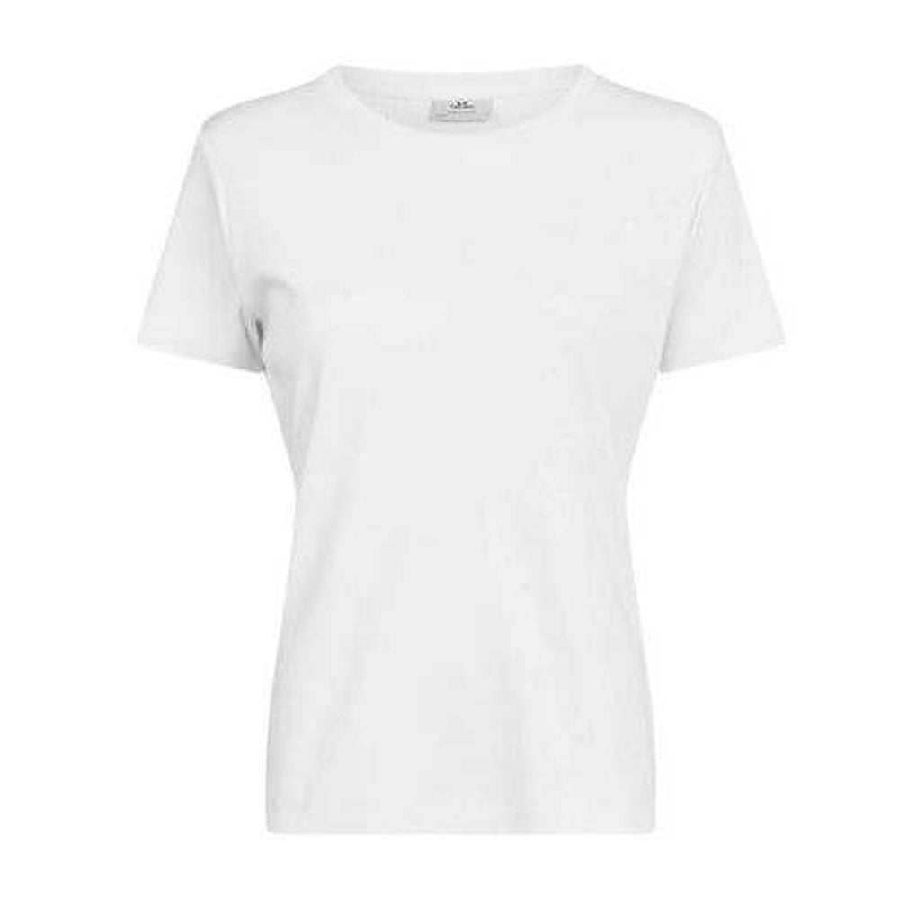 White - Front - Tee Jays Womens-Ladies Pima Cotton T-Shirt