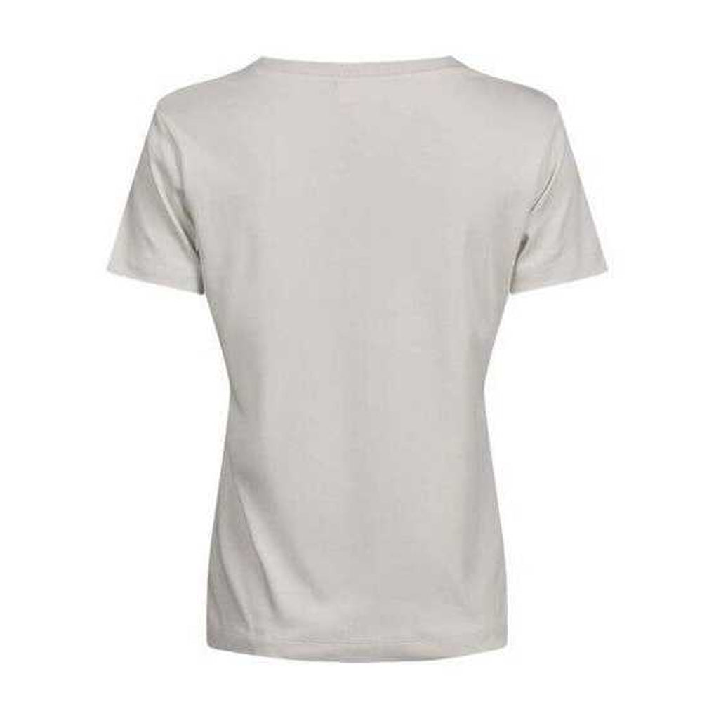 Cement - Back - Tee Jays Womens-Ladies Pima Cotton T-Shirt