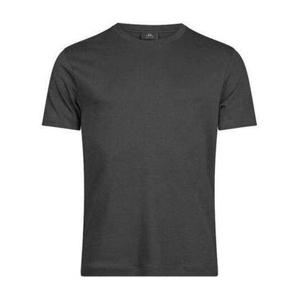 Black - Front - Tee Jays Mens Pima Cotton T-Shirt