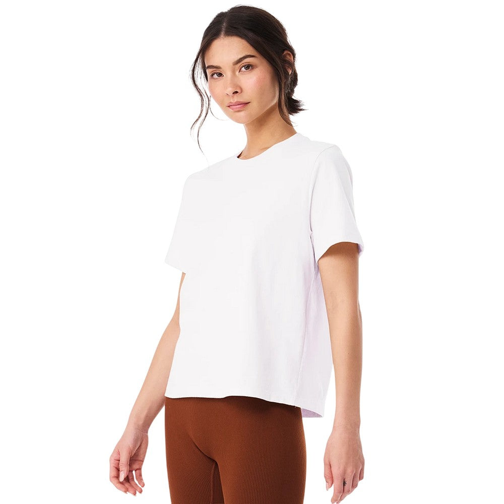 White - Pack Shot - Bella + Canvas Womens-Ladies Heavyweight Boxy T-Shirt