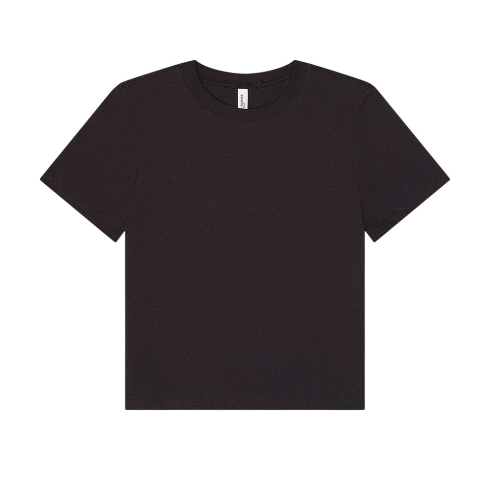 Dark Grey - Front - Bella + Canvas Womens-Ladies Heavyweight Boxy T-Shirt