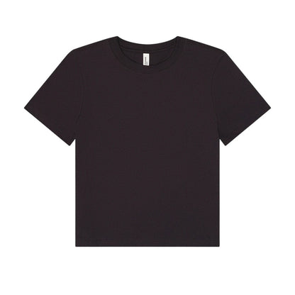 Dark Grey - Front - Bella + Canvas Womens-Ladies Heavyweight Boxy T-Shirt