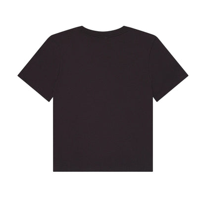 Dark Grey - Back - Bella + Canvas Womens-Ladies Heavyweight Boxy T-Shirt