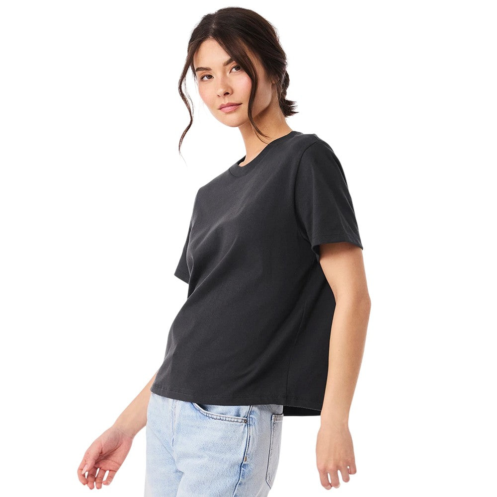 Dark Grey - Pack Shot - Bella + Canvas Womens-Ladies Heavyweight Boxy T-Shirt