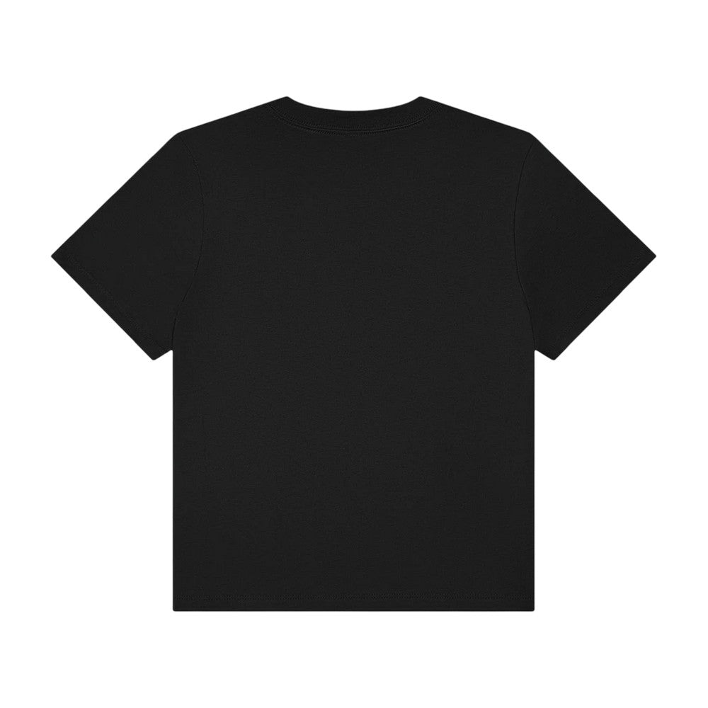Black - Back - Bella + Canvas Womens-Ladies Heavyweight Boxy T-Shirt