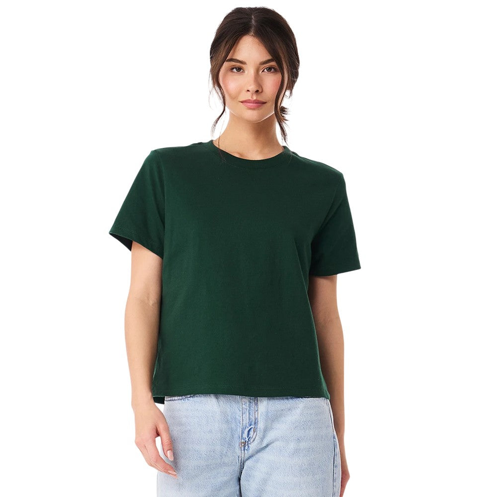 Forest - Side - Bella + Canvas Womens-Ladies Heavyweight Boxy T-Shirt