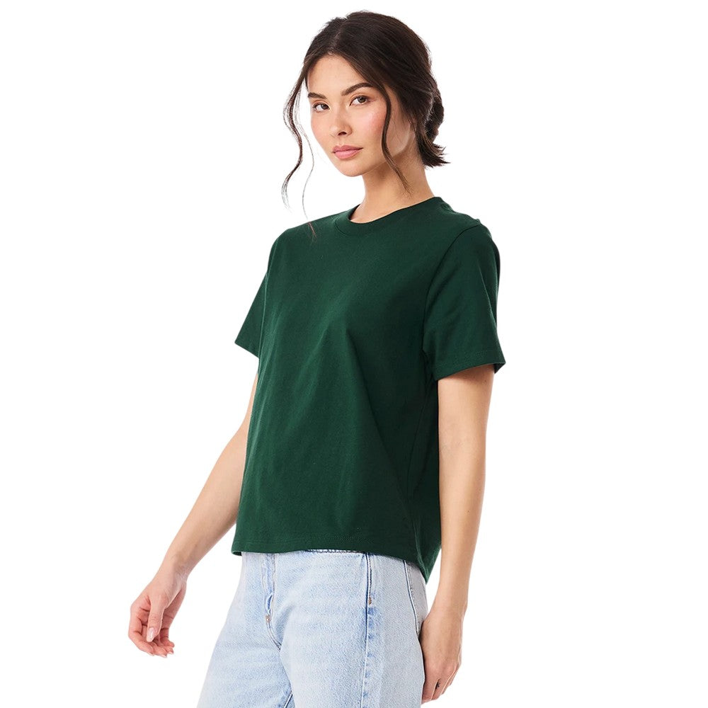 Forest - Pack Shot - Bella + Canvas Womens-Ladies Heavyweight Boxy T-Shirt