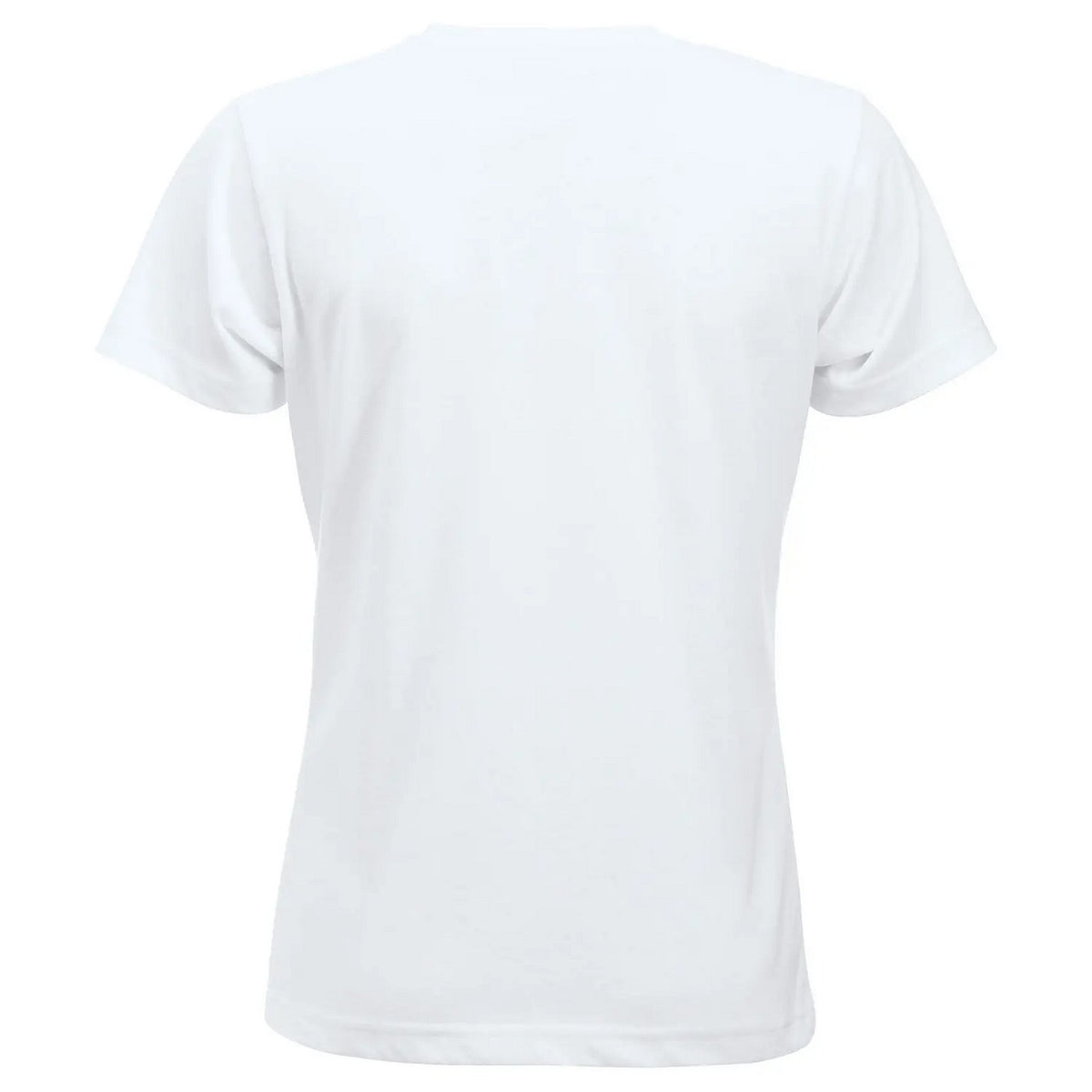 White - Back - Clique Womens-Ladies New Classic T-Shirt