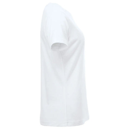 White - Side - Clique Womens-Ladies New Classic T-Shirt